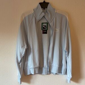 Puma Sky Blue Zip-Up Jacket